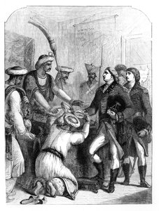 Robert Clive (1725-74) recibiendo el 